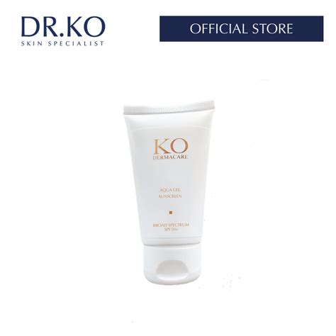 Dr Ko Skin Specialist Ko Dermacare Aqua Gel Sunscreen Spf50 35gm