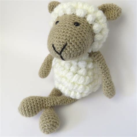 Long Legged Crochet Lamb Moksi