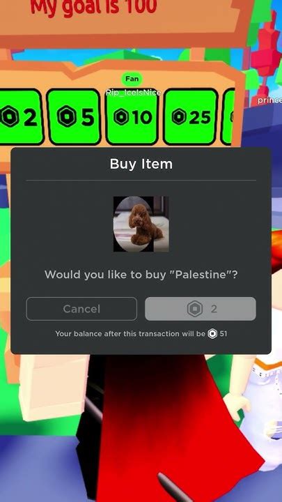 Donating Robux Every Day Until Hazem Notices Me Day 2 Hazem Shorts