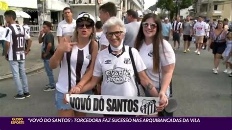 V Deo Vov Do Santos Torcedora Faz Sucesso Nas Arquibancadas Da