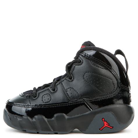 Toddler Air Jordan 9 Retro Blackuniversity Redanthracite