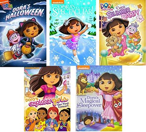 Buy Dora The Explorer Dvd Pack Collection Vol 3 Dora The Explorer Doras Halloween Doras