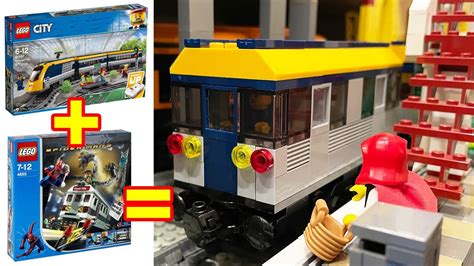 How To Build A Lego Metro Train Youtube