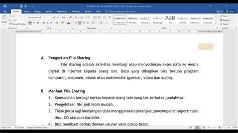 Cara Memformat Merapikan Dokumen Di Microsoft Word Youtube