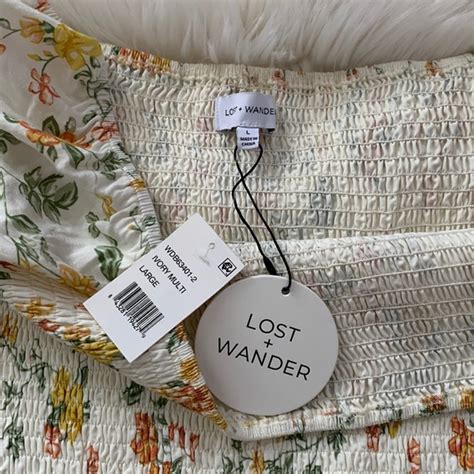 Lost Wander Dresses Nwt Lost Wander Big Escape Floral Minidress