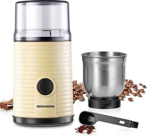 Electric Coffee Grinder Redmond Spices And Coffee Bean Dry Grinder With Stainless Steel 12 Cup