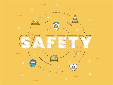 Work Safety Word Art Stock Illustrations 314 Work Safety Word Art