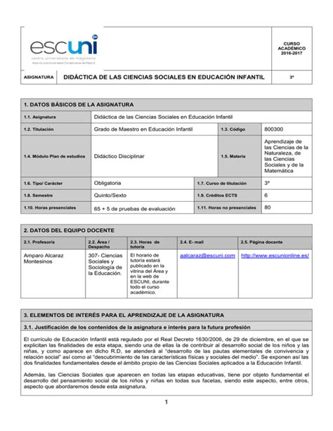 Didáctica de las Ciencias Sociales en Educación Infantil