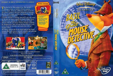 The Great Mouse Detective DVD Cover