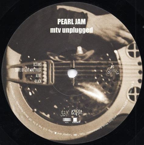 Pearl Jam MTV Unplugged LP Brand New Hobbies Toys Music Media