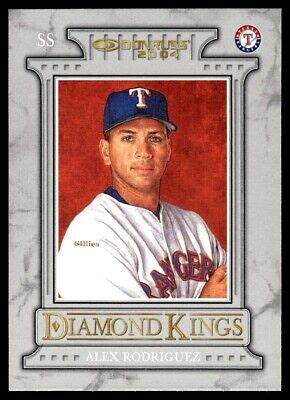 Donruss Diamond Kings Baseball Alex Rodriguez Texas Rangers Nm