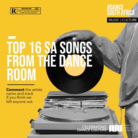 Top 16 South African songs from the dance room. - Dance Africa Network