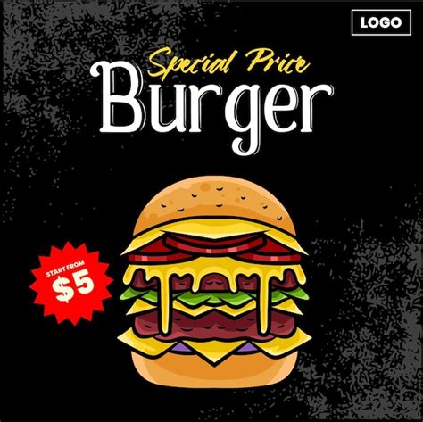 Premium Vector | Template design of fast food menu with burger and hotdog vector