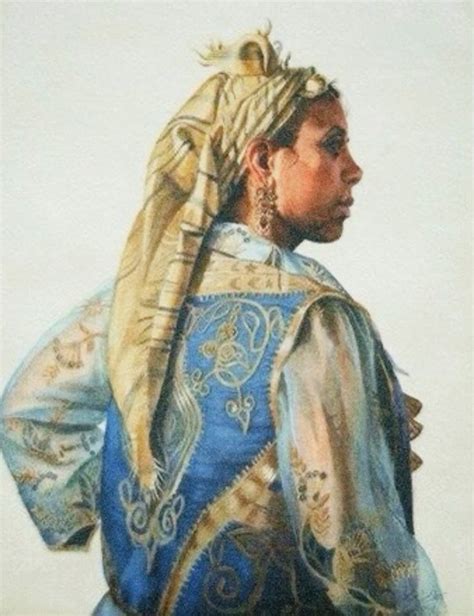 Abdurazzaq El Riani Femme Tripolitaine Africa Art Libya Arabic Art