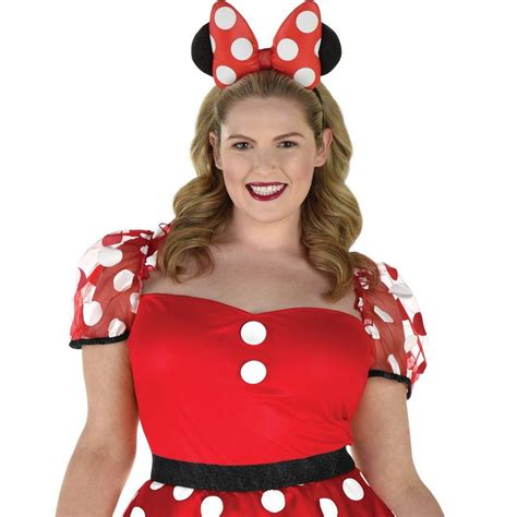 Adult Minnie Mouse Plus Size Costume - Disney | Party City