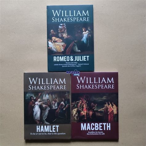 Jual Paket Buku William Shakespeare Romeo And Juliet Hamlet Dan