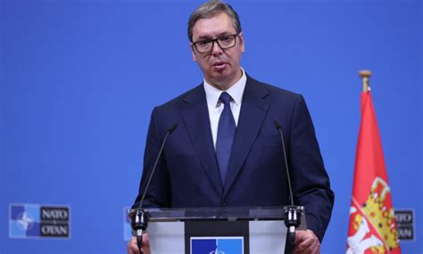 Serbian President Vucics T To Nato And The West