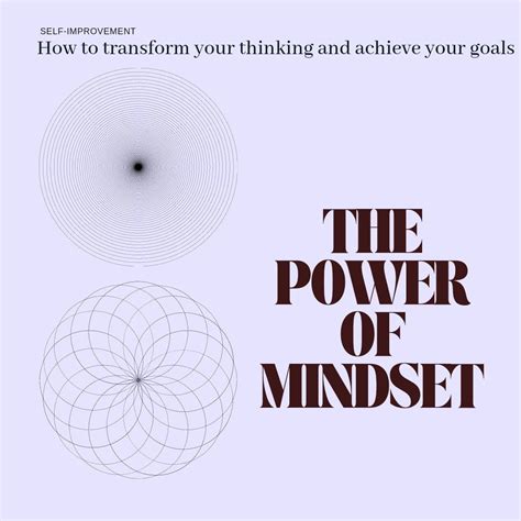 The Power Of Mindset In Achieving Goals By Zenmoticism Medium