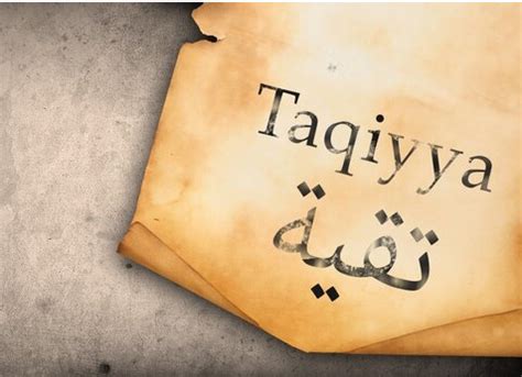 What Is Taqiyya Islamic Form Of Deception Kreately