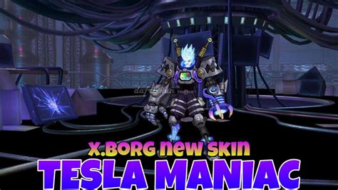 EPIC SKIN TESLA MANIAC X BORG NEW SKIN MLBB YouTube