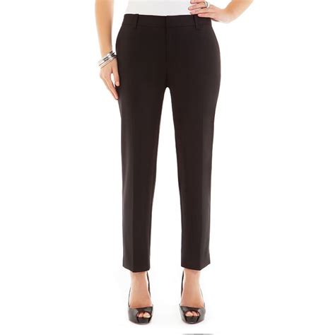 Daisy Fuentes Favorite Slim Ankle Pants Womens