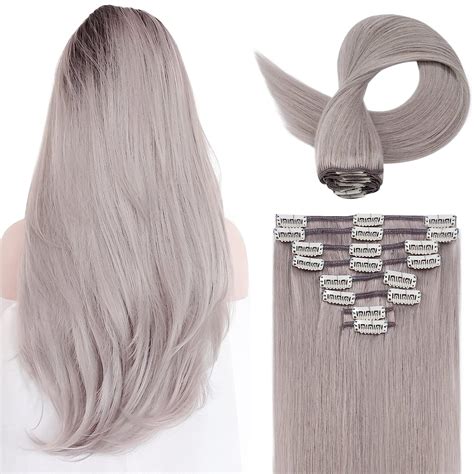 Amazon Clip In Hair Extensions Real Human Hair For Women TESS