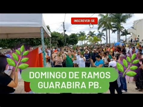 FIM DA MISSA DOMINGO DE RAMOS NO SANTUARIO FREI DAMIÃO EM GUARABIRA PB