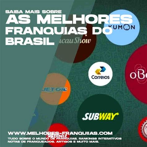 Melhores Franquias De Um Guia Todas As Melhores E Premiadas