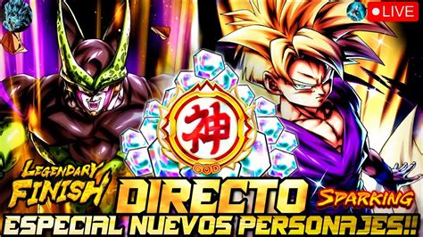 Dragon Ball Legends Directo Especial Revelacion De Nuevos Personajes