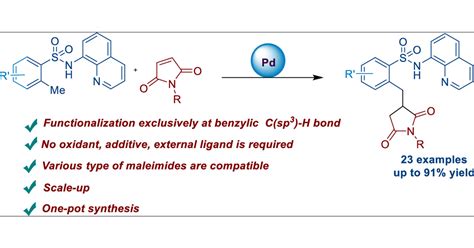 Palladium Catalyzed Selective Benzylic Ch Alkylation Of Aromatic