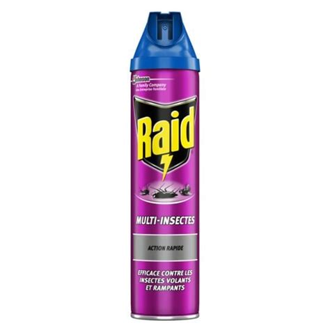 Insecticide Multi Insectes Action Rapide Raid Le Spray De Ml