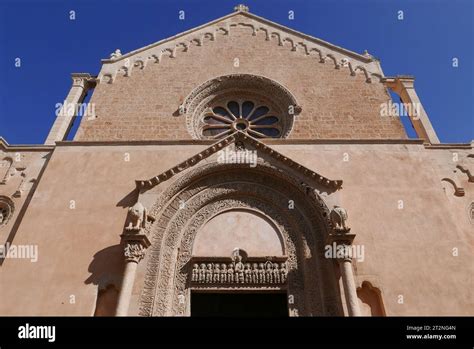 Facade Of The Basilica Di Santa Caterina DAlessandria In Galatina