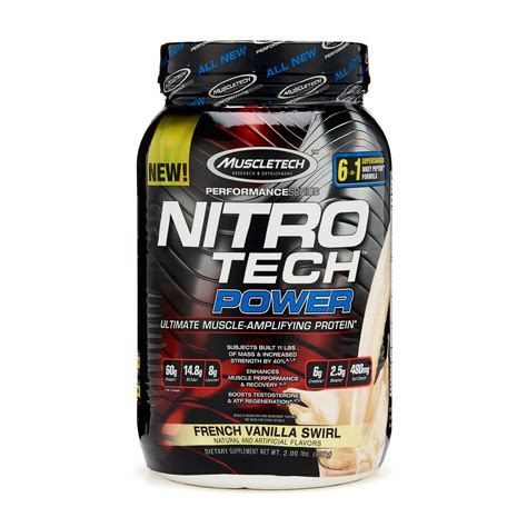 Muscle Tech Nitro Tech Power French Vanilla Lb Results Vitamin Shop