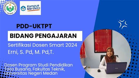 Pdd Uktpt Vedio Pengajaran Serdos Smart 2024 Erni Universitas