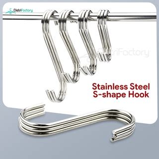 Stainless Steel S Hook S Shape Hook Pengantung S Penyangkut S S