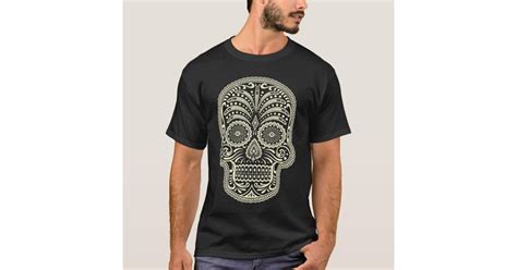 Sugar Skull Mens T Shirt Zazzle