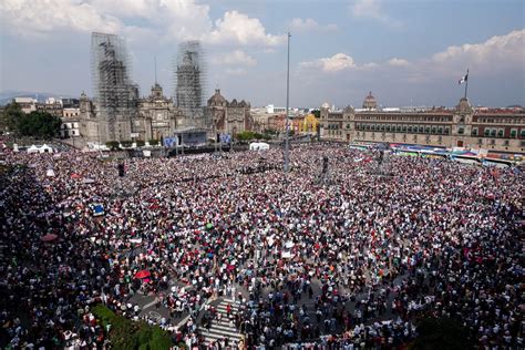 12 Millones De Personas En La Marcha De Amlo Anuncia Claudia Sheinbaum