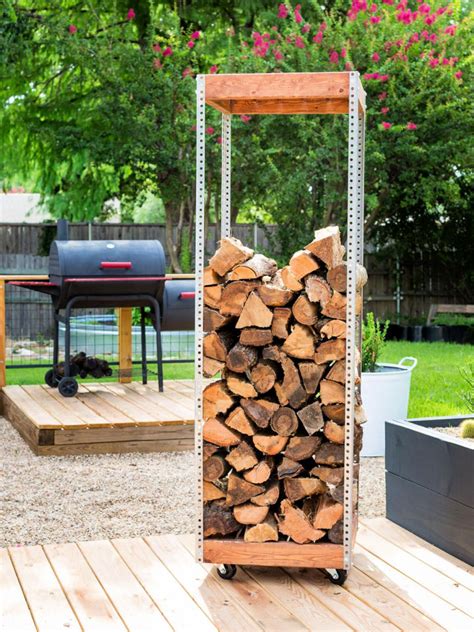 DIY Firewood Rack 25 Free Plans Blitsy