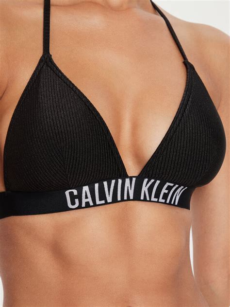 Calvin Klein Swimwear Bikini Partea De Sus Kw Kw Negru Modivo Ro