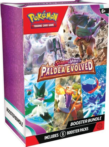 Nj Collectables Pok Mon Tcg Scarlet Violet Paldea Evolved Booster