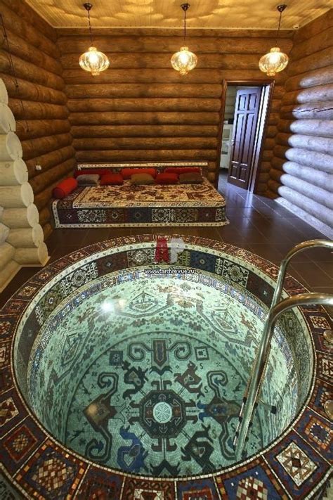 Фото интерьера купели банного дома в гостевом комплексе | New bathroom ...