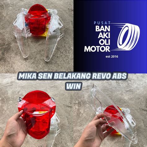 Jual Mika Lampu Sen Stopan Belakang Revo Abs Win Mika Sen Belakang