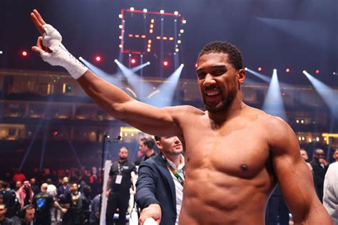 Anthony Joshua Confirms Four Potential Opponents And Date For Next