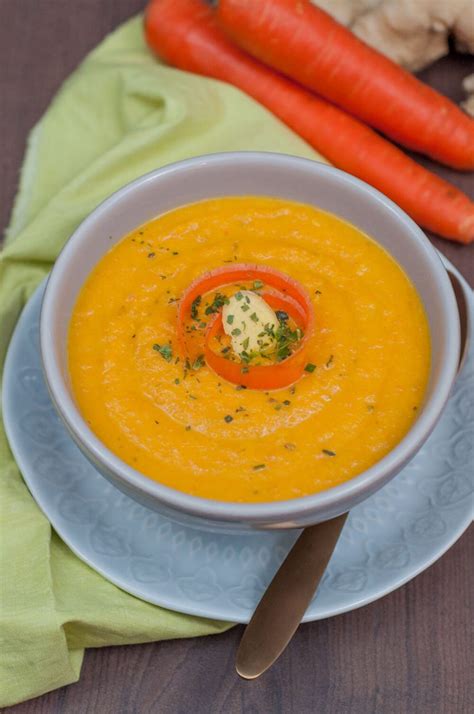 Karotten Ingwer Kokos Suppe zum Durchwärmen Serendipity