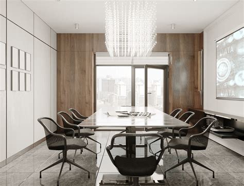 Визуализация проекта офиса г.Киев 2021 on Behance