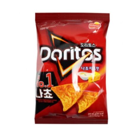 Lotte Doritos Nacho Cheese Flavor 84 G Nacho Chip Ricos Lazada Singapore