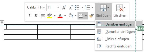 Word Tabelle Erstellen Und Bearbeiten Office Lernen Seite Von