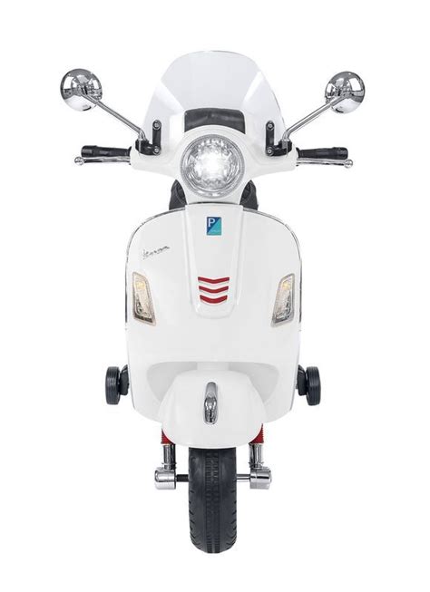 Moto Elettrica Per Bambini Vespa GTS 12V Bianca Da Moreno