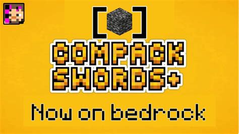 Compack Swords Bedrock Minecraft Texture Pack