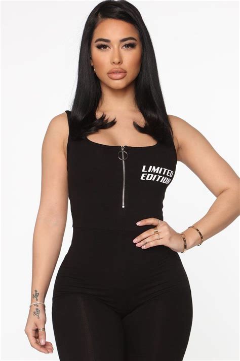 Limited Edition Romper Black In 2020 Black Romper Fashion Nova